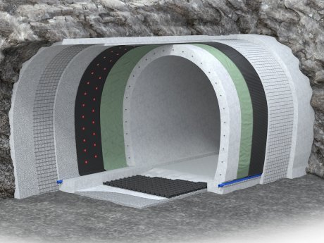 Cavidrain Protector | Tunnel Wall Cavity Drainage & Lining System