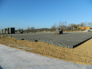Porous paving systems for SuDS source control parking surfaces