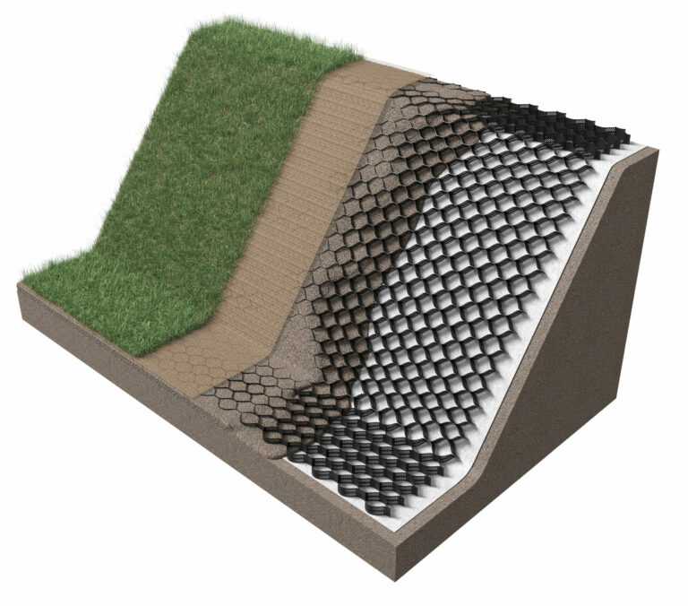 Erosaweb Geocell | Slope Reinforcement | Soil Retention System