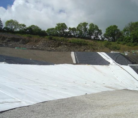 Slope and basal drainage protection
