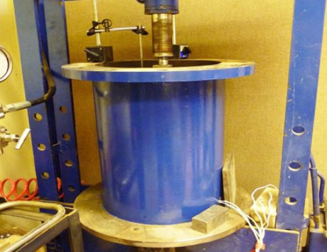 Protection Efficiency Cylinder Test rig