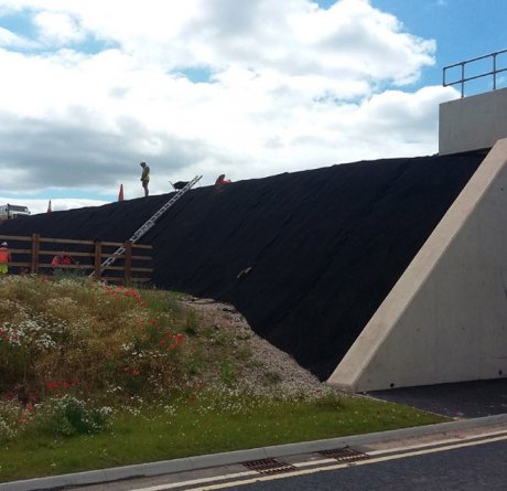 Rail Embankment Erosion Control | East Midlands Gateway Rail Terminal