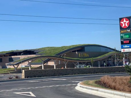 Green roof system installed at Leeds Skelton Lakes Services