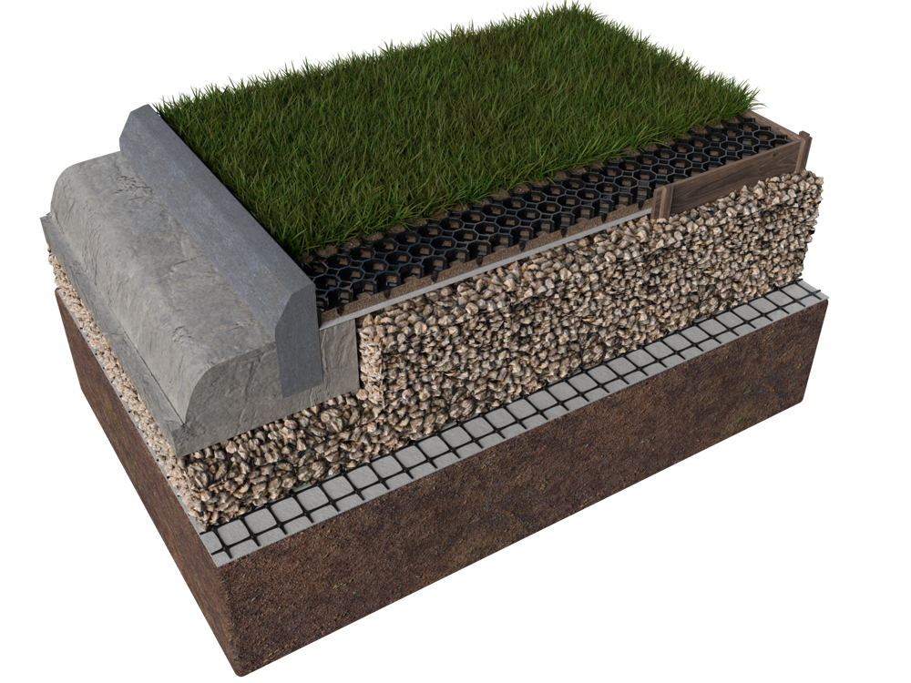 1 x Plasgrid Grass Gravel Porous Paving Grid Driveway Patio Shed Reinforcement 