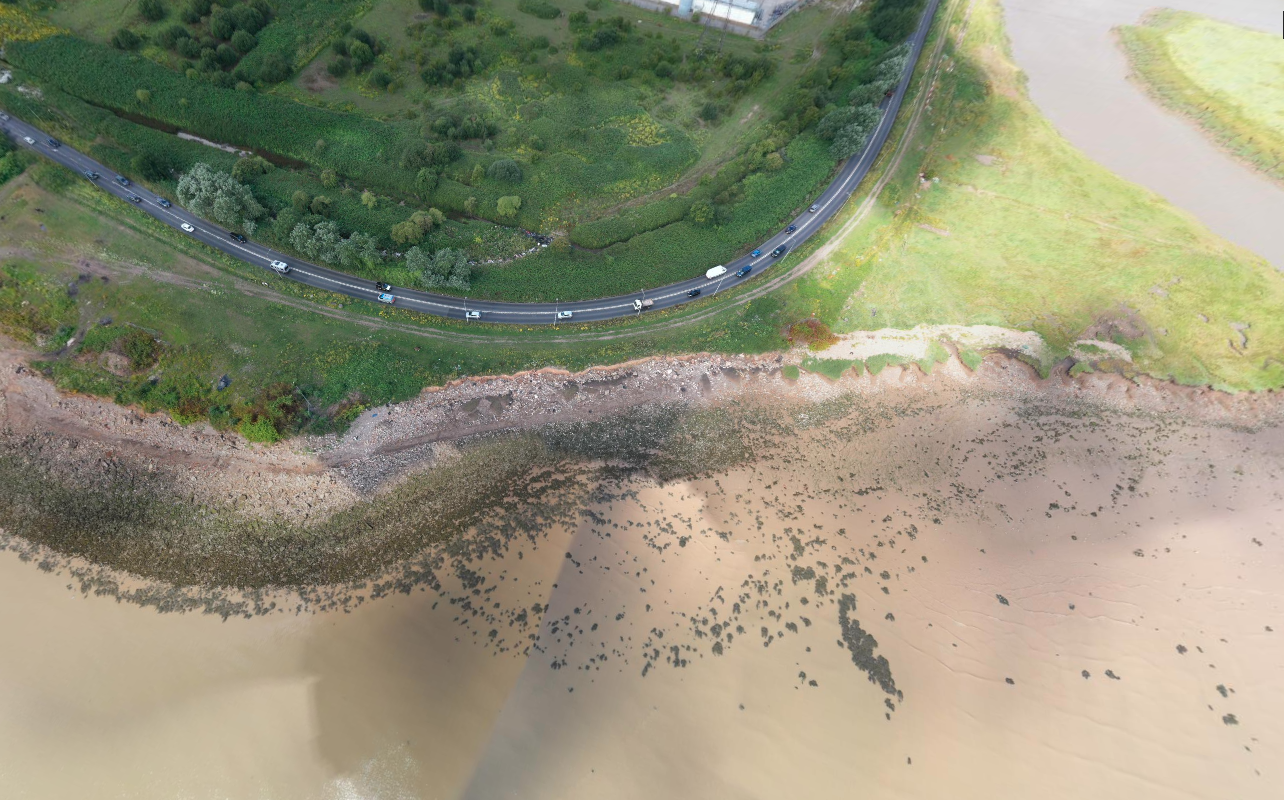 Coastal Protection, Cardiff Coastal Defence Scheme, UK - ABG Geosynthetics